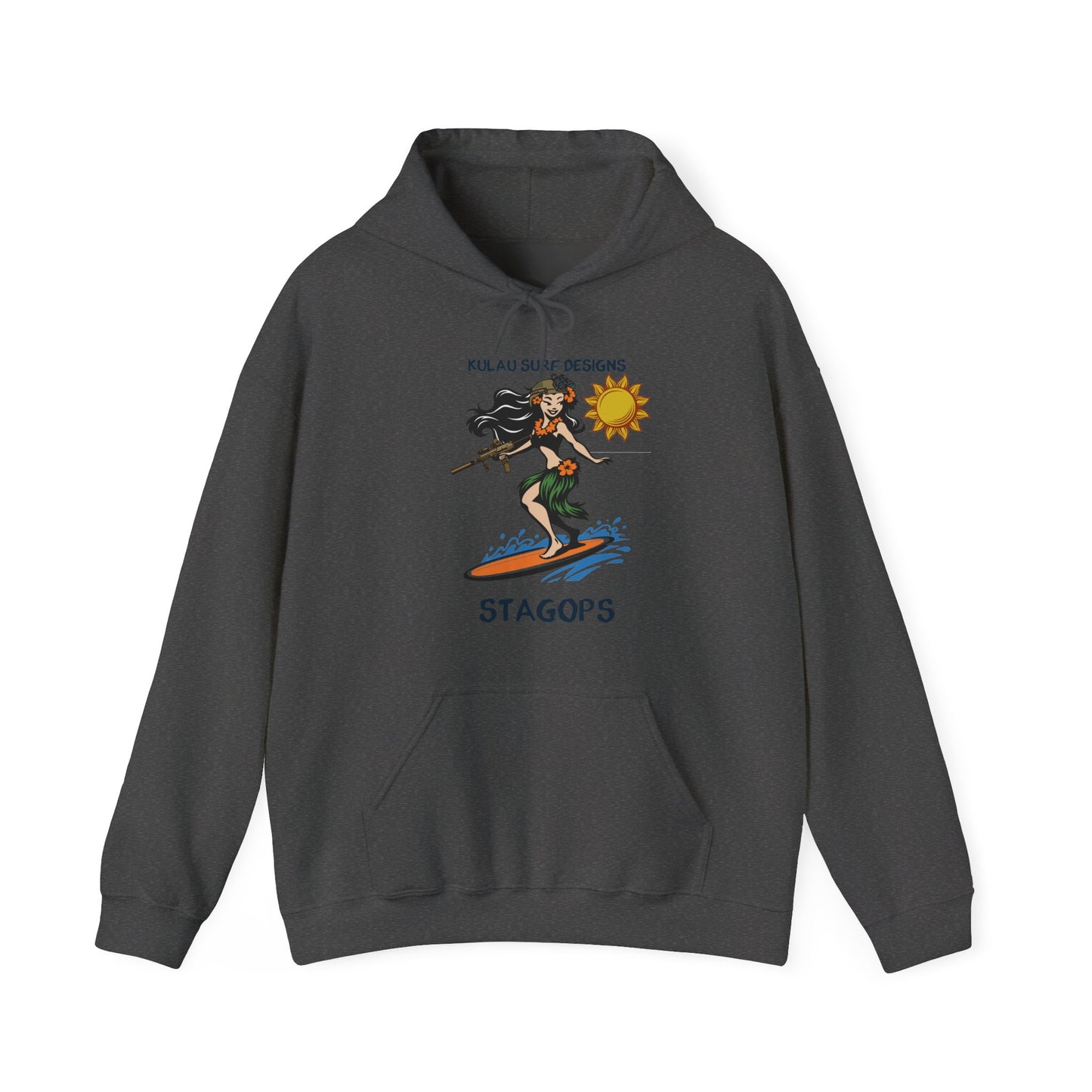 KULAU SURF RAIDERS HOODIE (double sided print) (EXCLUSIVE*)