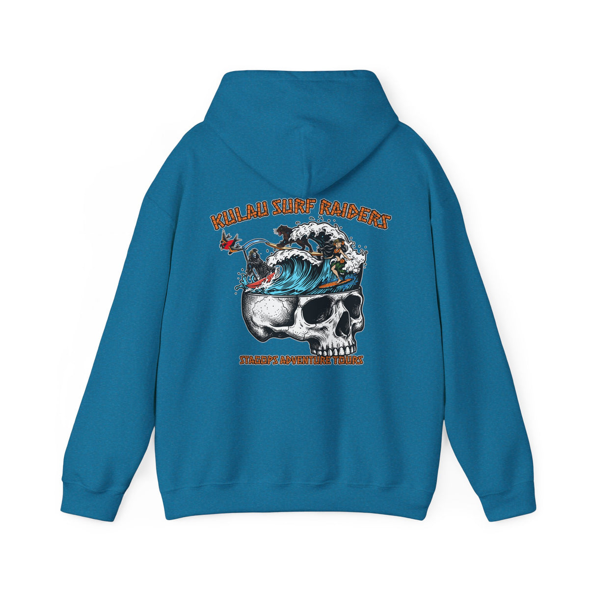KULAU SURF RAIDERS HOODIE (double sided print) (EXCLUSIVE*)