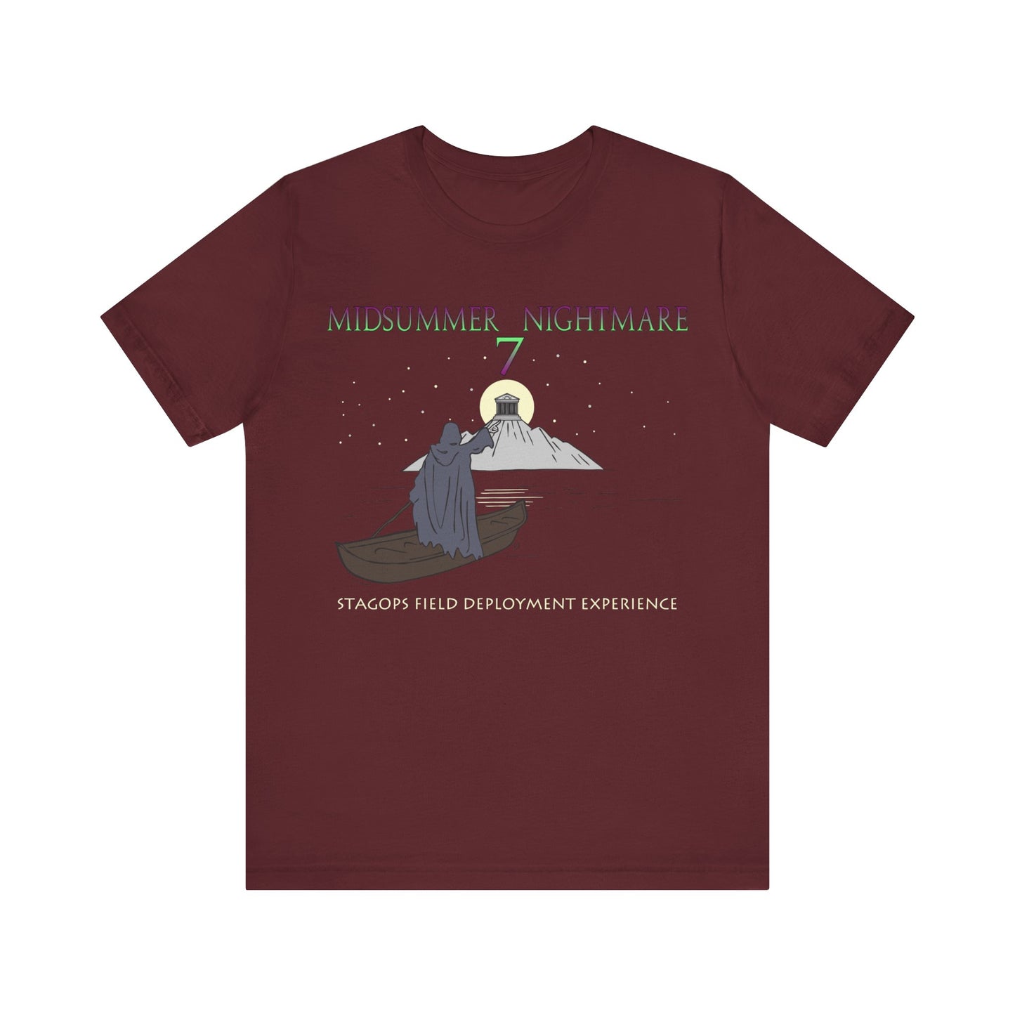 Midsummer Nightmare 7 tee (Aurora Gradient)