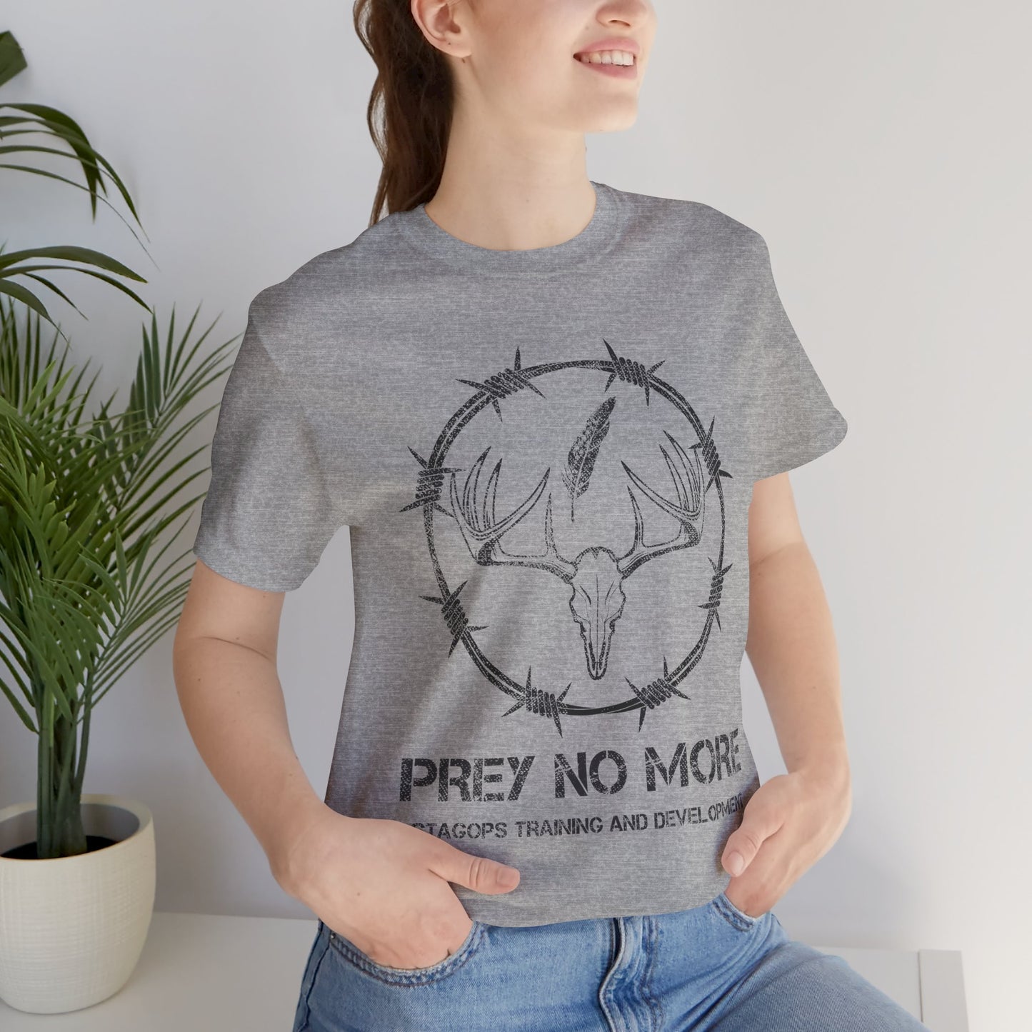 PREY NO MORE- T&D (v1, Distressed) Tee