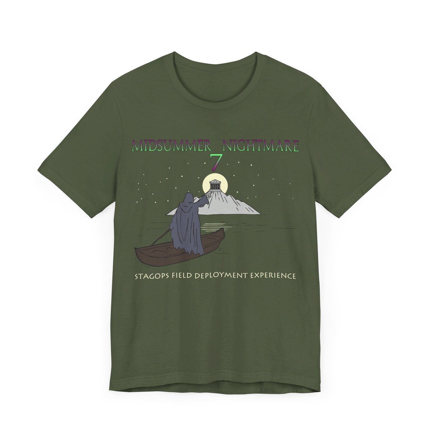 Midsummer Nightmare 7 tee (Aurora Gradient)