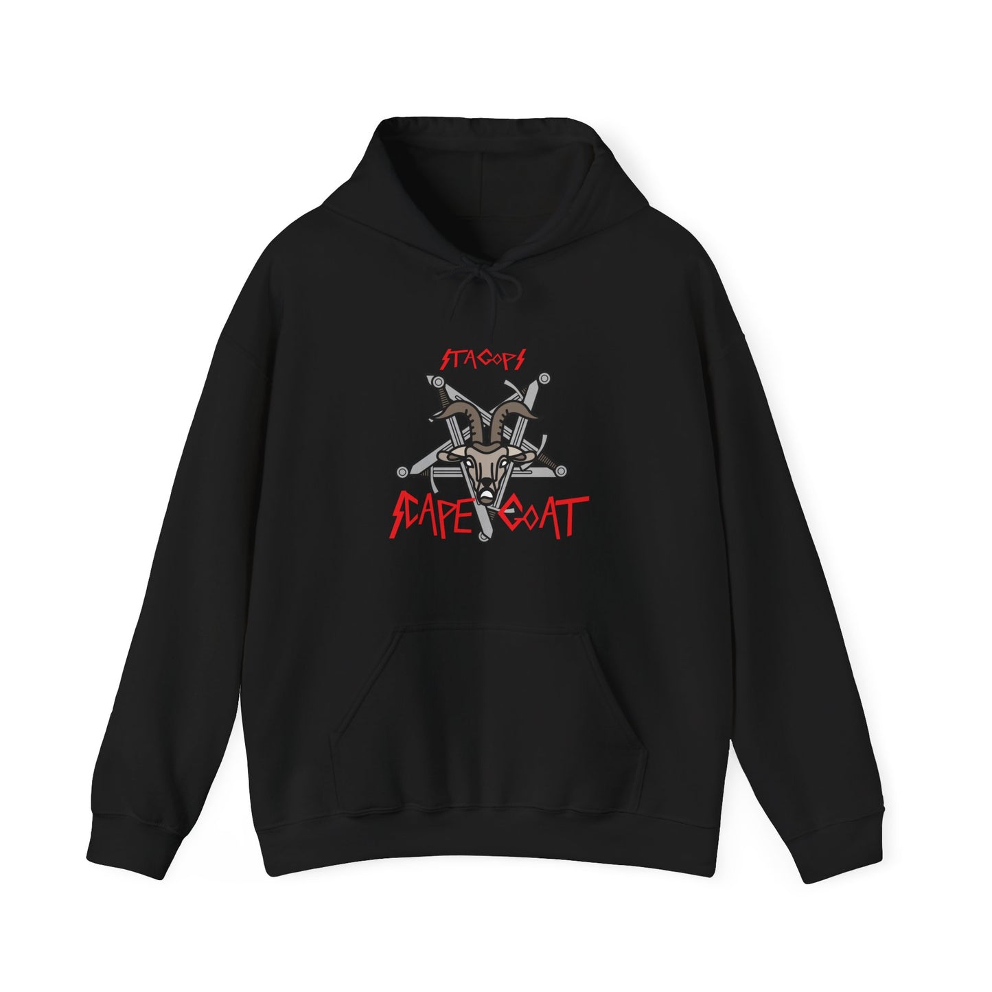 SCAPEGOAT Hoodie- single logo print (Exclusive)