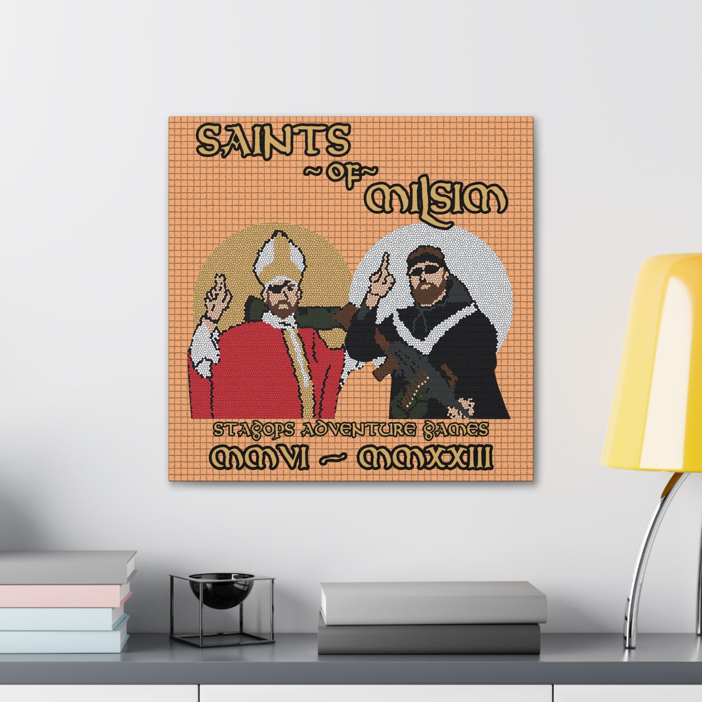 Saints of Milsim Canvas Gallery Wrap