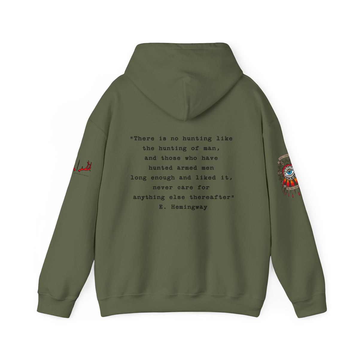 EXCLUSIVE TIER 1/RADIANT DAWN Hoodie- 4 sided deluxe multi-logo print
