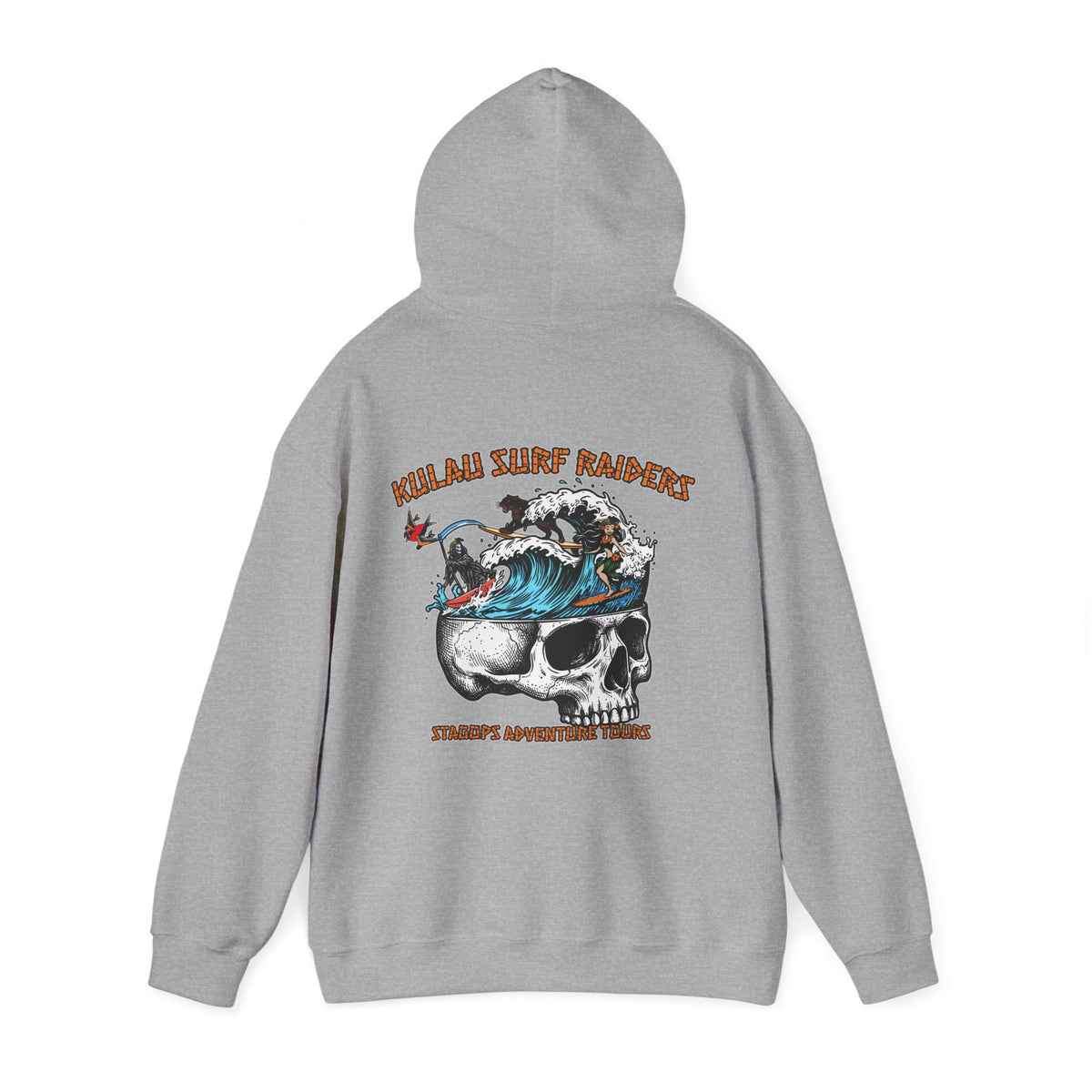 KULAU SURF RAIDERS HOODIE (double sided print) (EXCLUSIVE*)