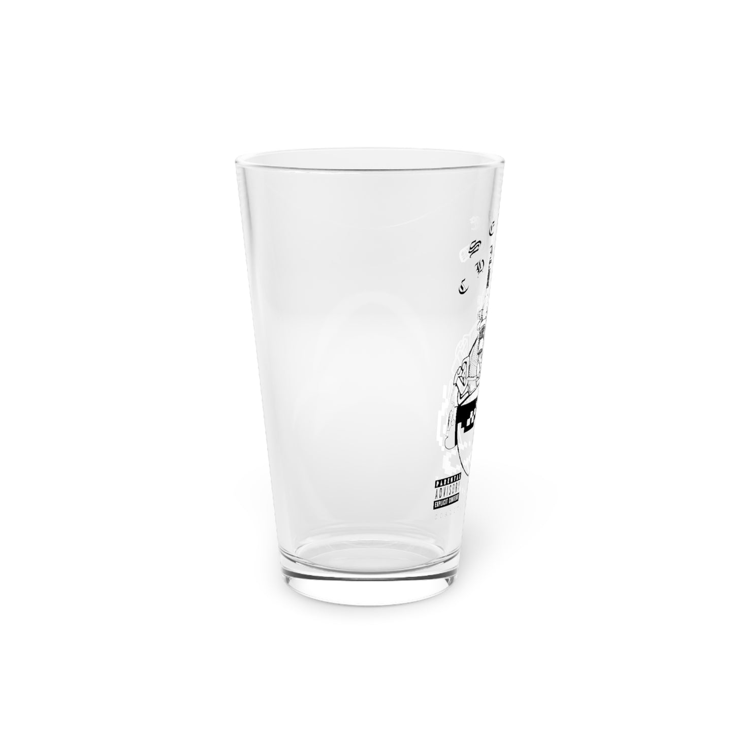 Serve Chilled Pint Glass, 16oz