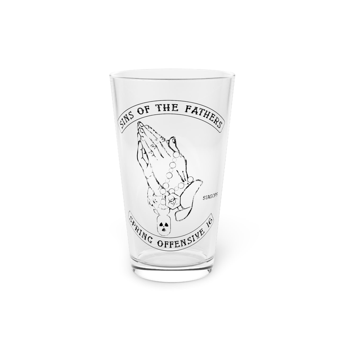 Spring Offensive 16 Pint Glass, 16oz