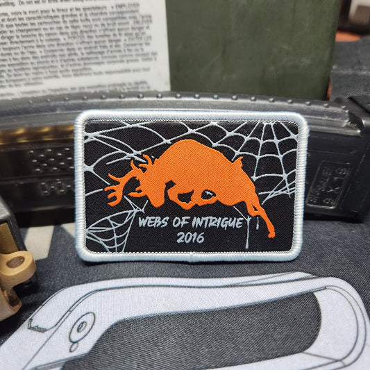 2016 "Webs of Intrigue" logo patch