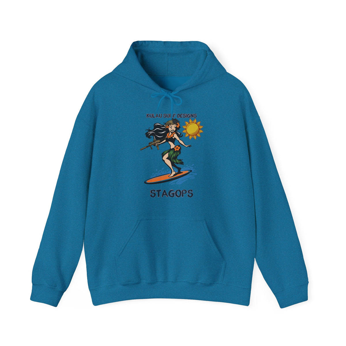 KULAU SURF RAIDERS HOODIE (double sided print) (EXCLUSIVE*)