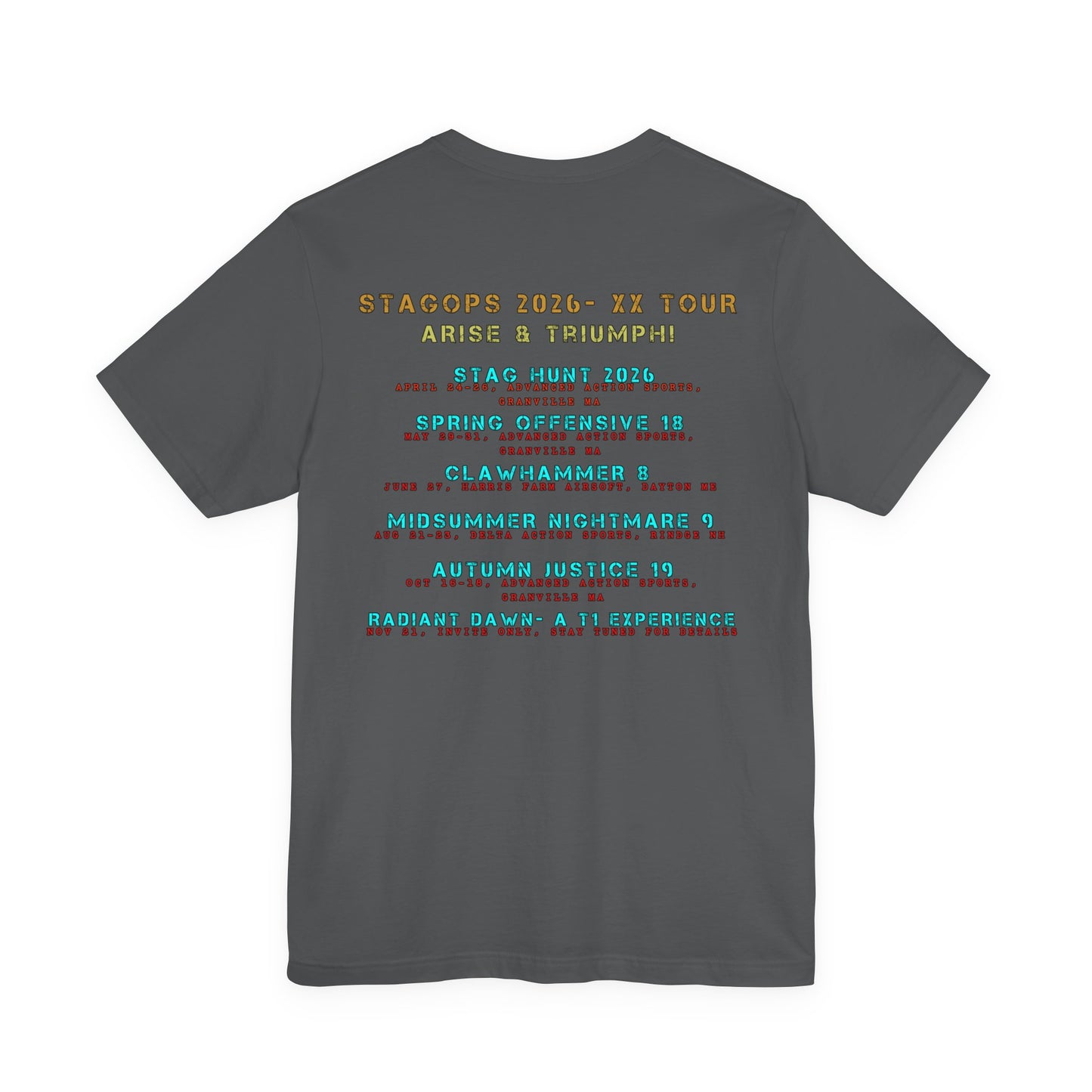 2026 XX Tour Tee (Double print)