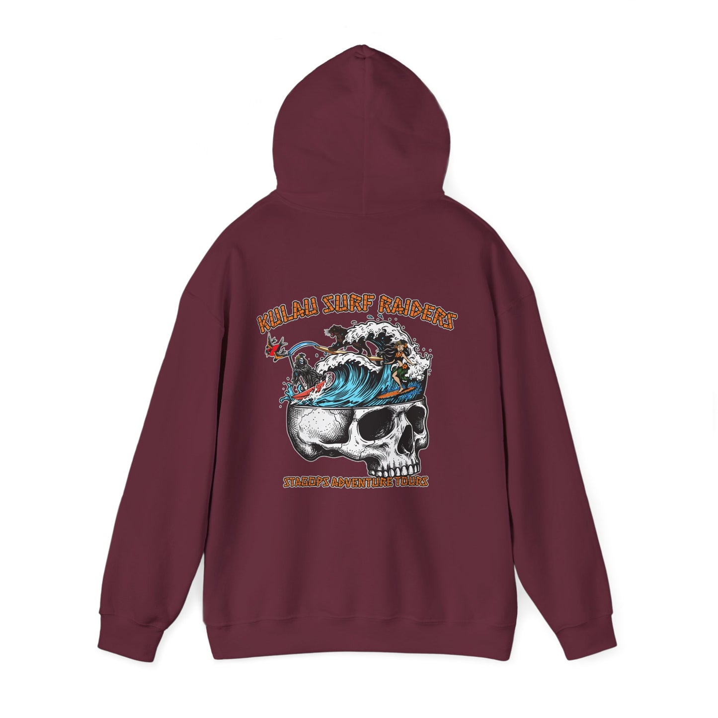 KULAU SURF RAIDERS HOODIE (double sided print) (EXCLUSIVE*)