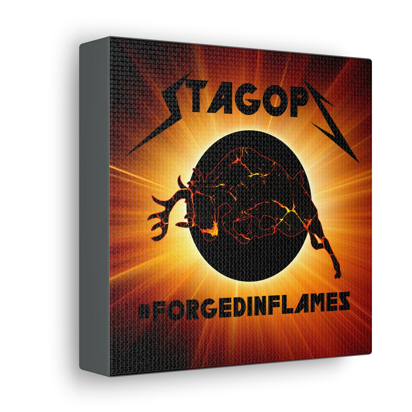 Forged in Flames Canvas Gallery Wrap