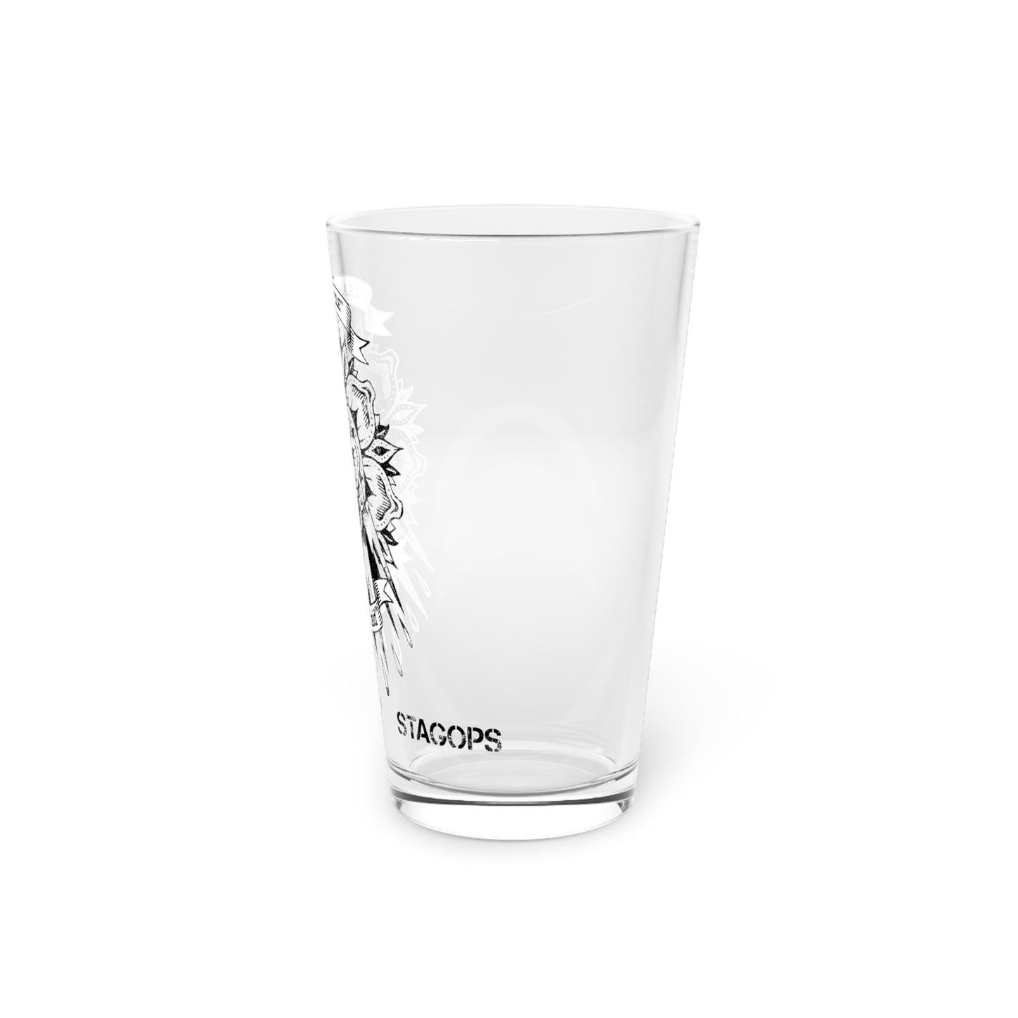 EXCLUSIVE ISA- ORACLE Pint Glass, 16oz