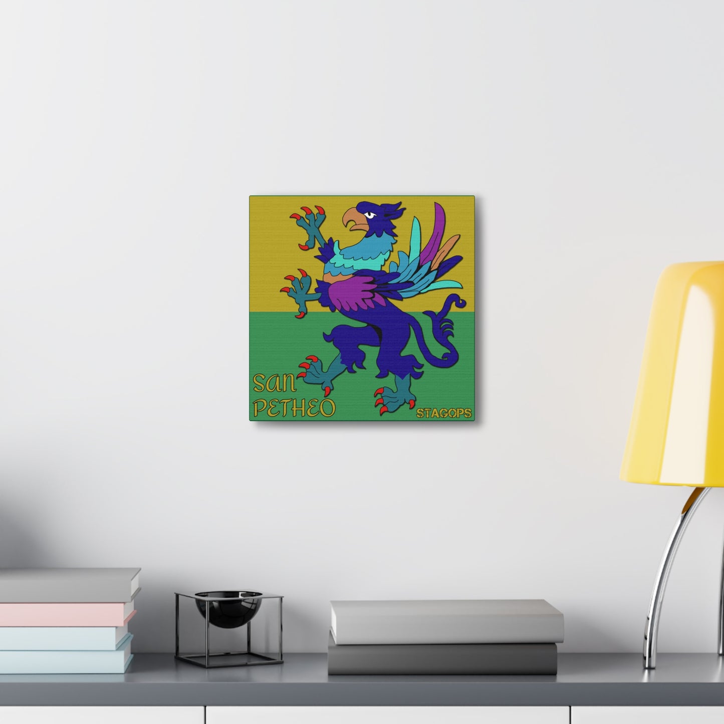 San Petheo "Quetzlgriff" Canvas Gallery Wrap