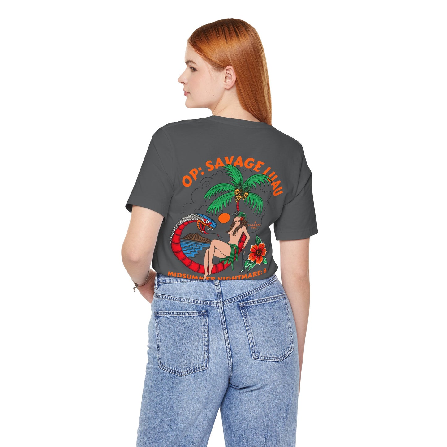 MidSummer Nightmare 8- double print (Front & Back) Tee
