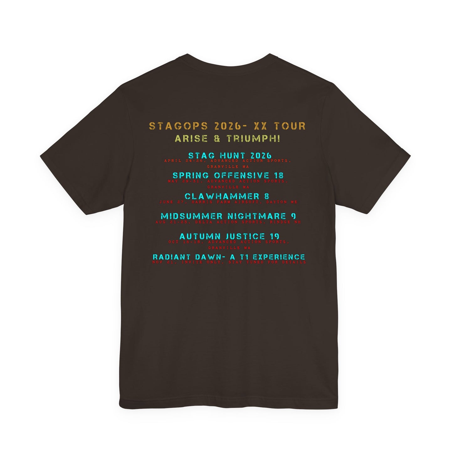 2026 XX Tour Tee (Double print)