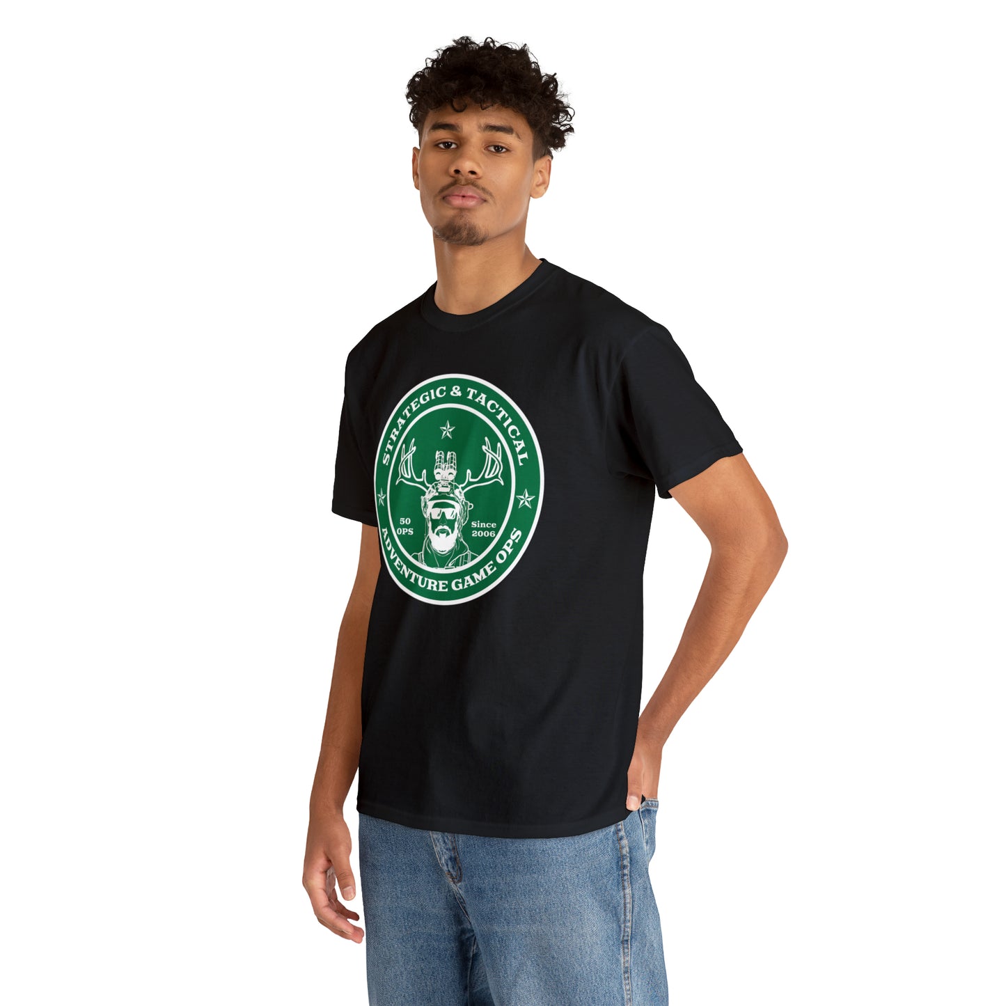 VICE collection- "Brightly Caffienated" Heavy Cotton Tee