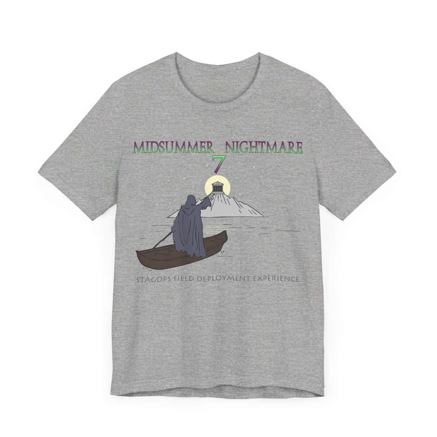 Midsummer Nightmare 7 tee (Aurora Gradient)