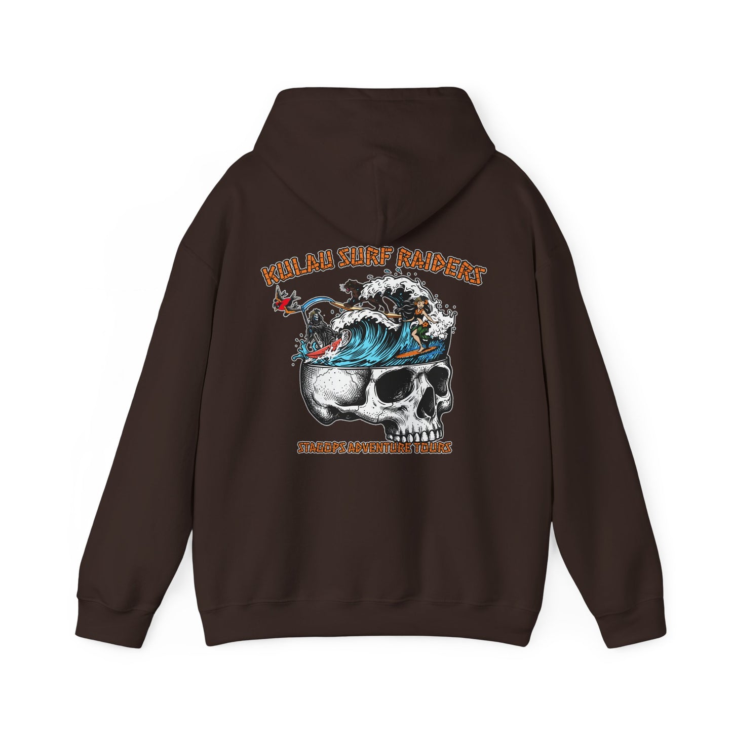 KULAU SURF RAIDERS HOODIE (double sided print) (EXCLUSIVE*)