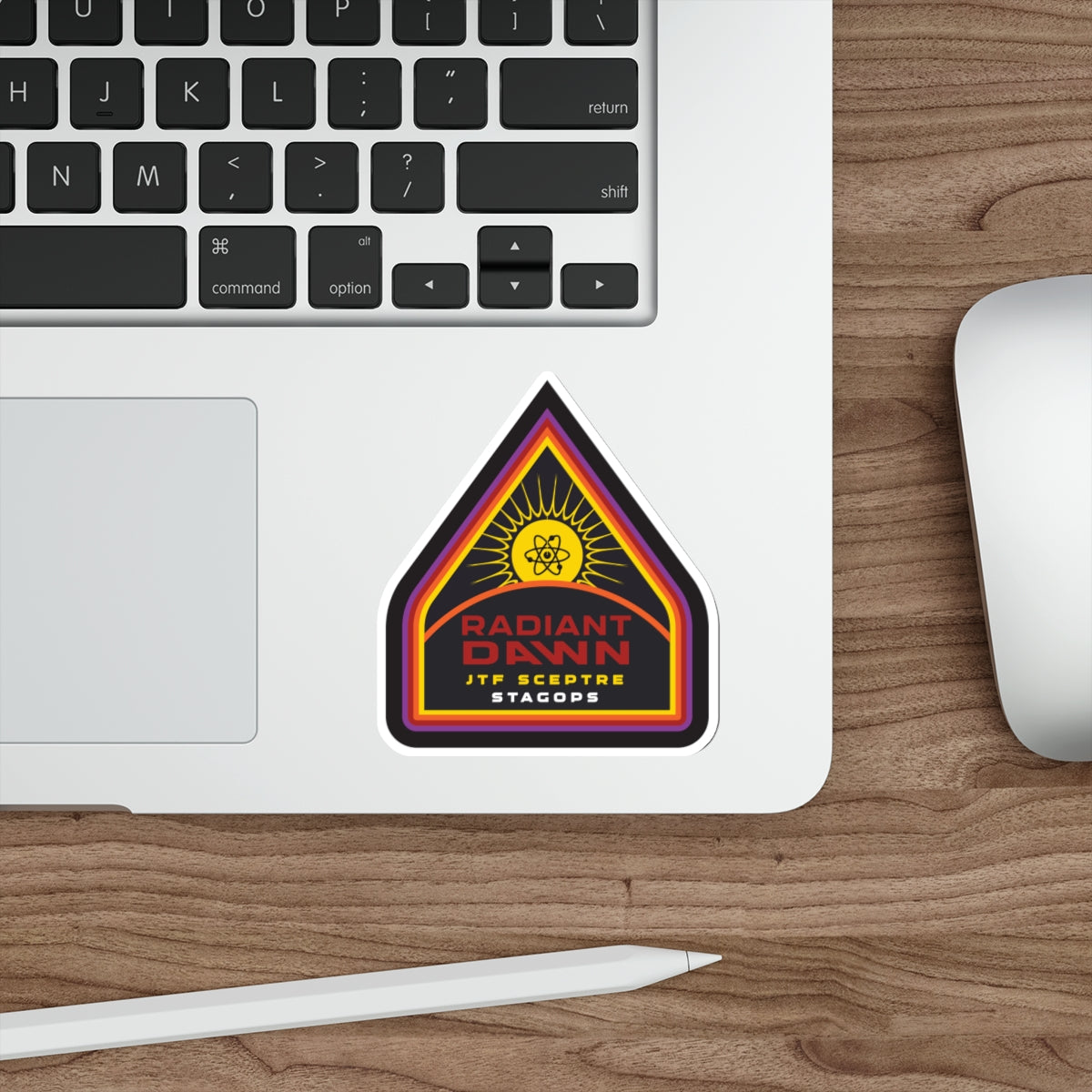 EXCLUSIVE RADIANT DAWN Die-Cut Sticker