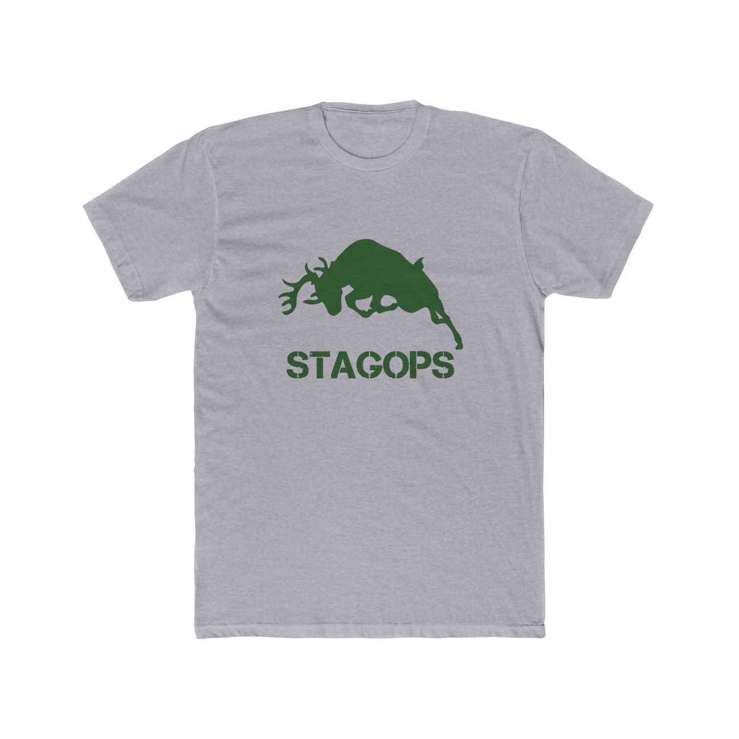 Classic logo (Green) Cotton Crew Tee