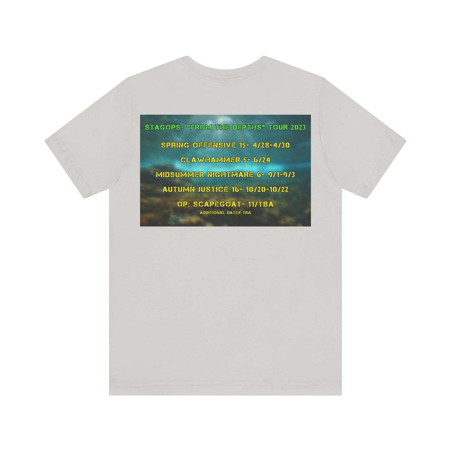 2023 From the Depths Tour Double Sided Tee