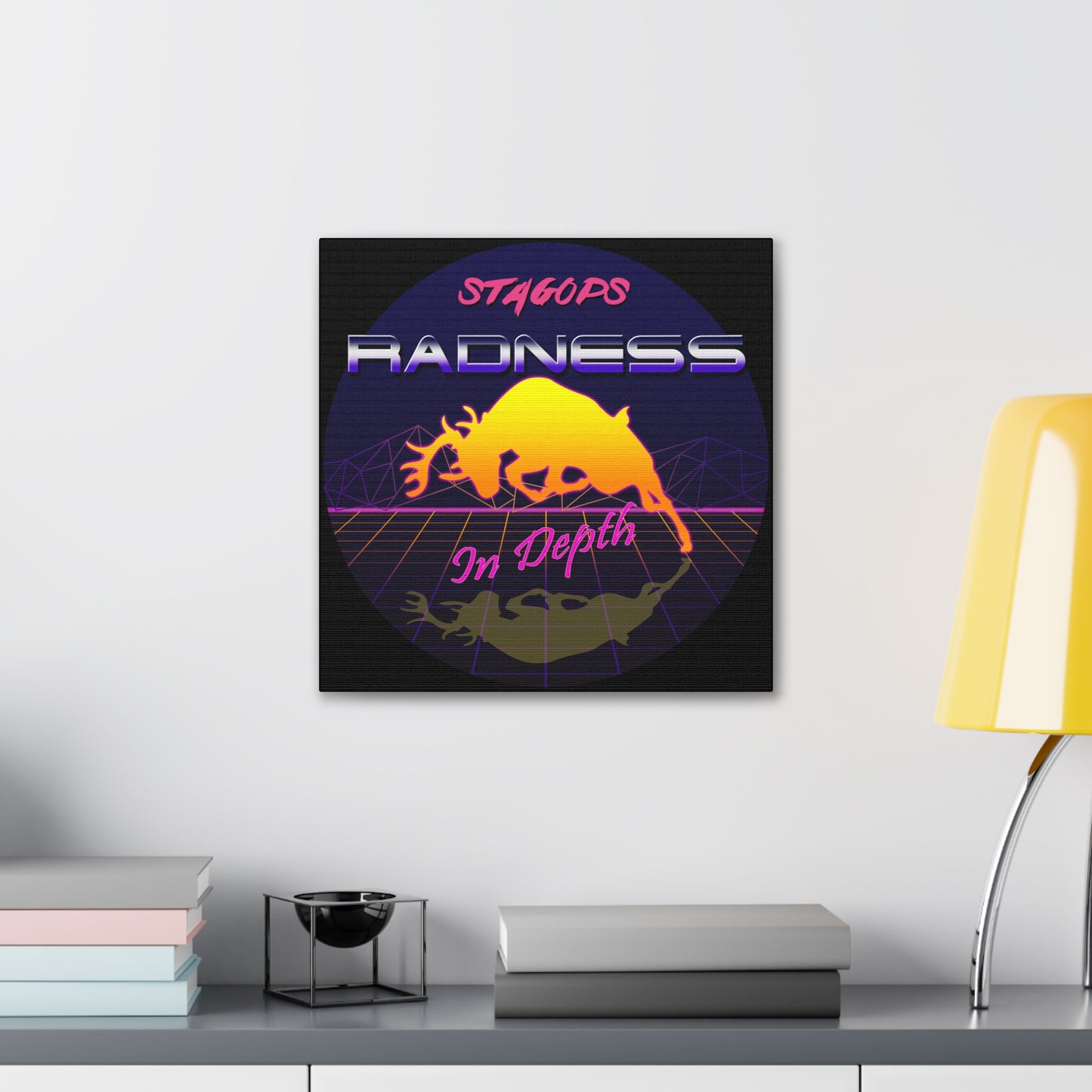 Radness in Depth Canvas Gallery Wrap