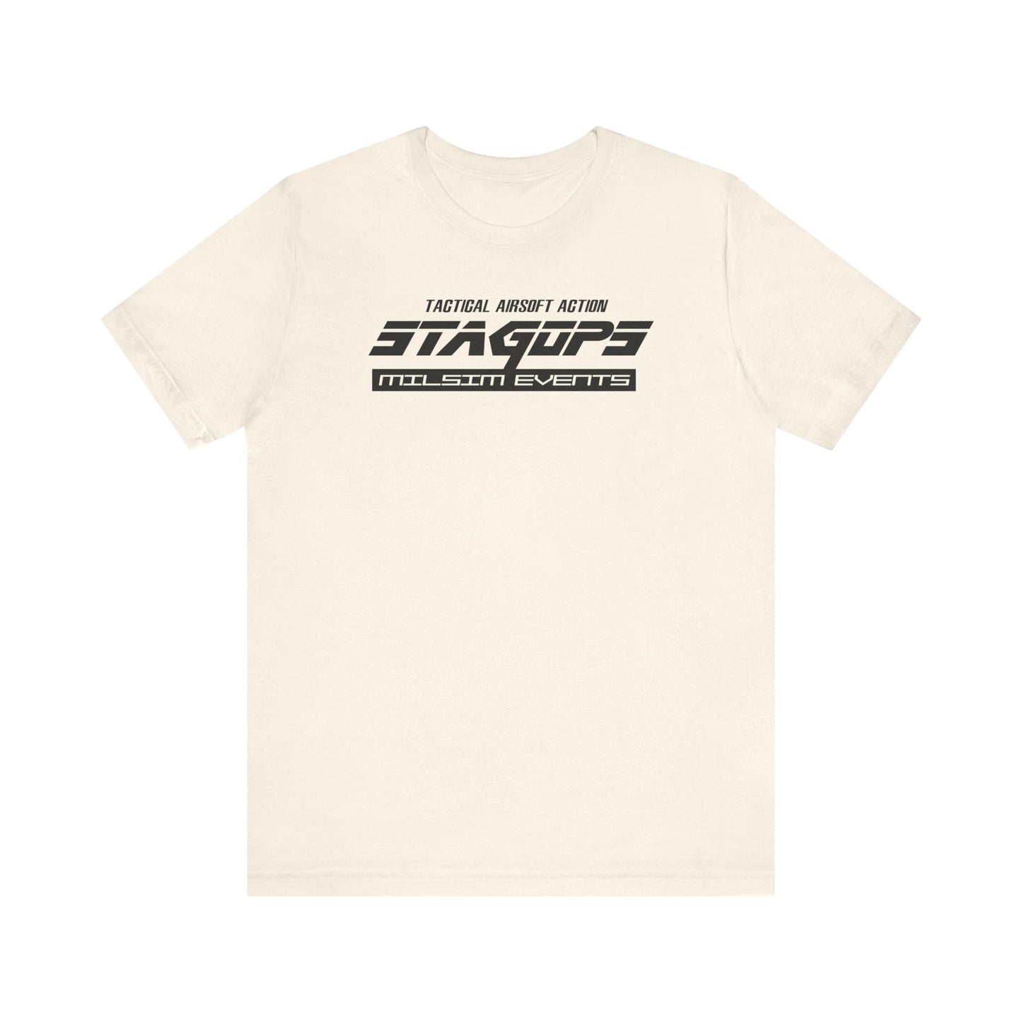 STAGOPS "MGS" vibe Tee- Black edition