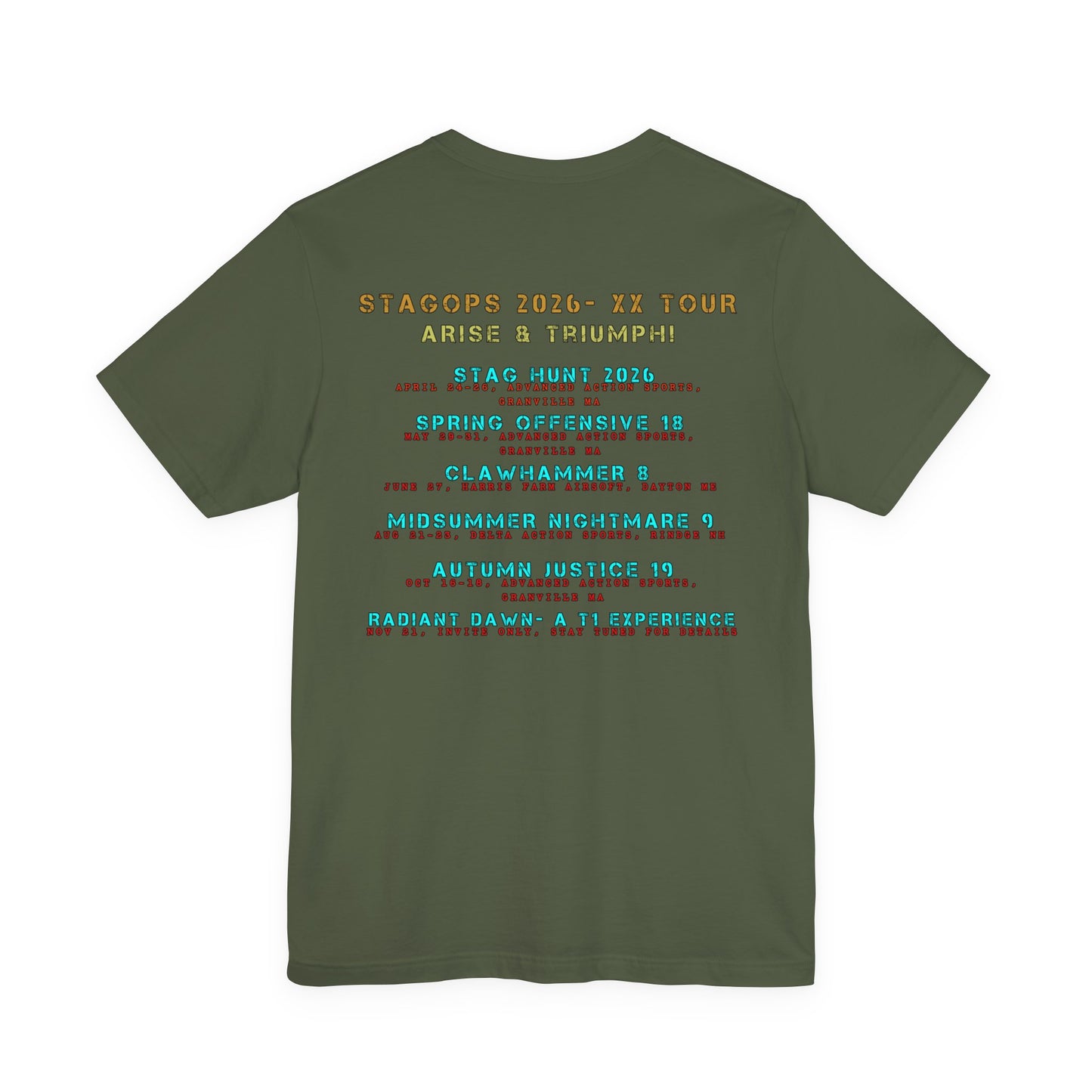 2026 XX Tour Tee (Double print)