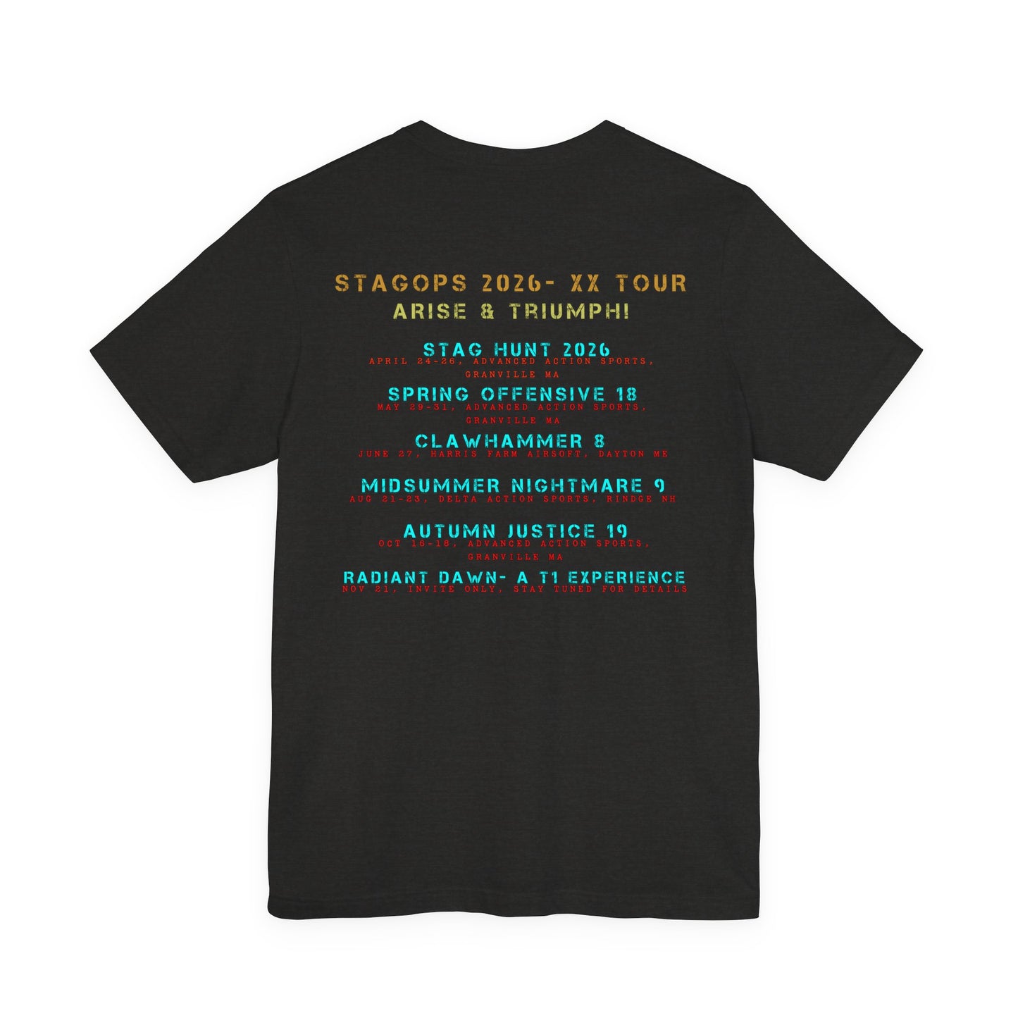 2026 XX Tour Tee (Double print)