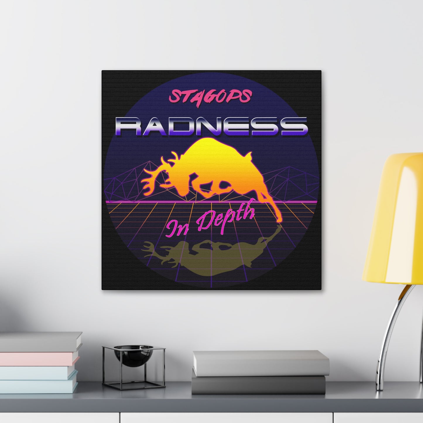 Radness in Depth Canvas Gallery Wrap