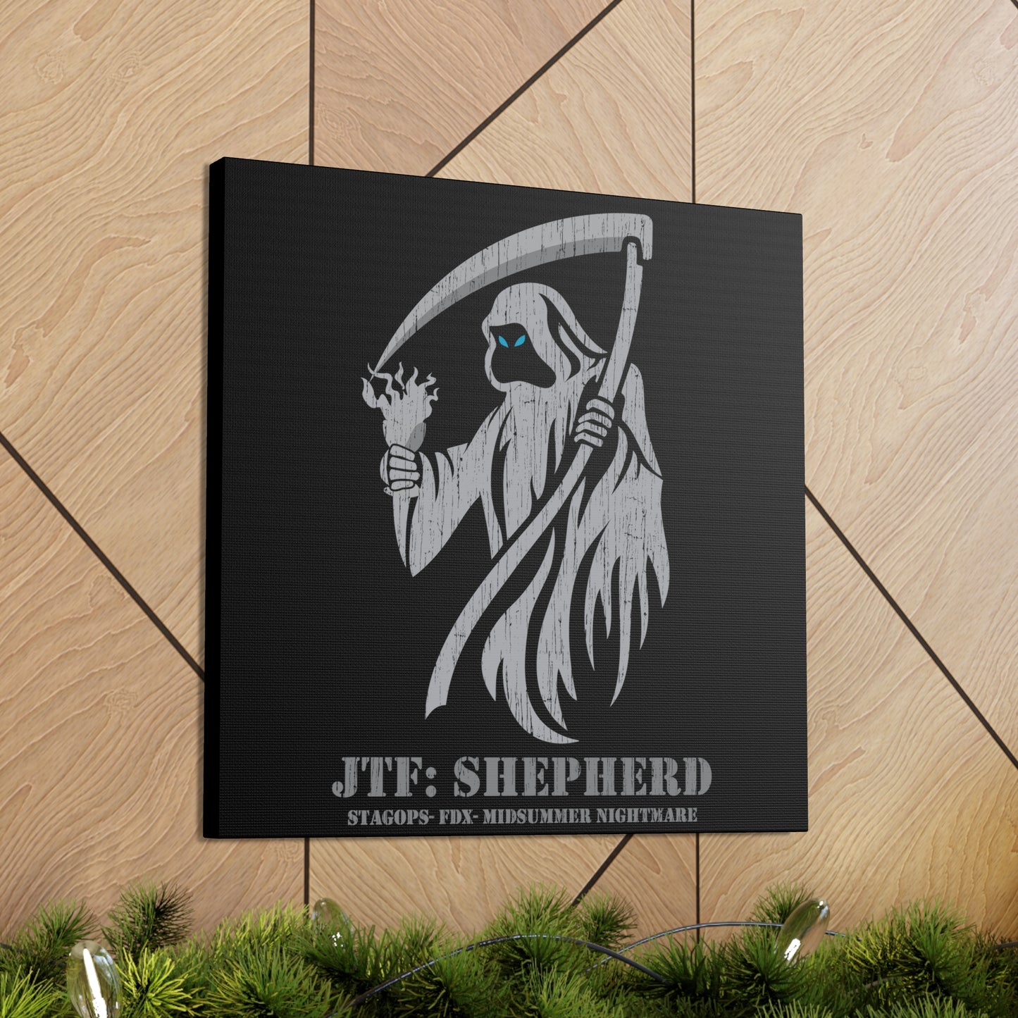 JTF SHEPHERD- "GHOST" Canvas Gallery Wrap