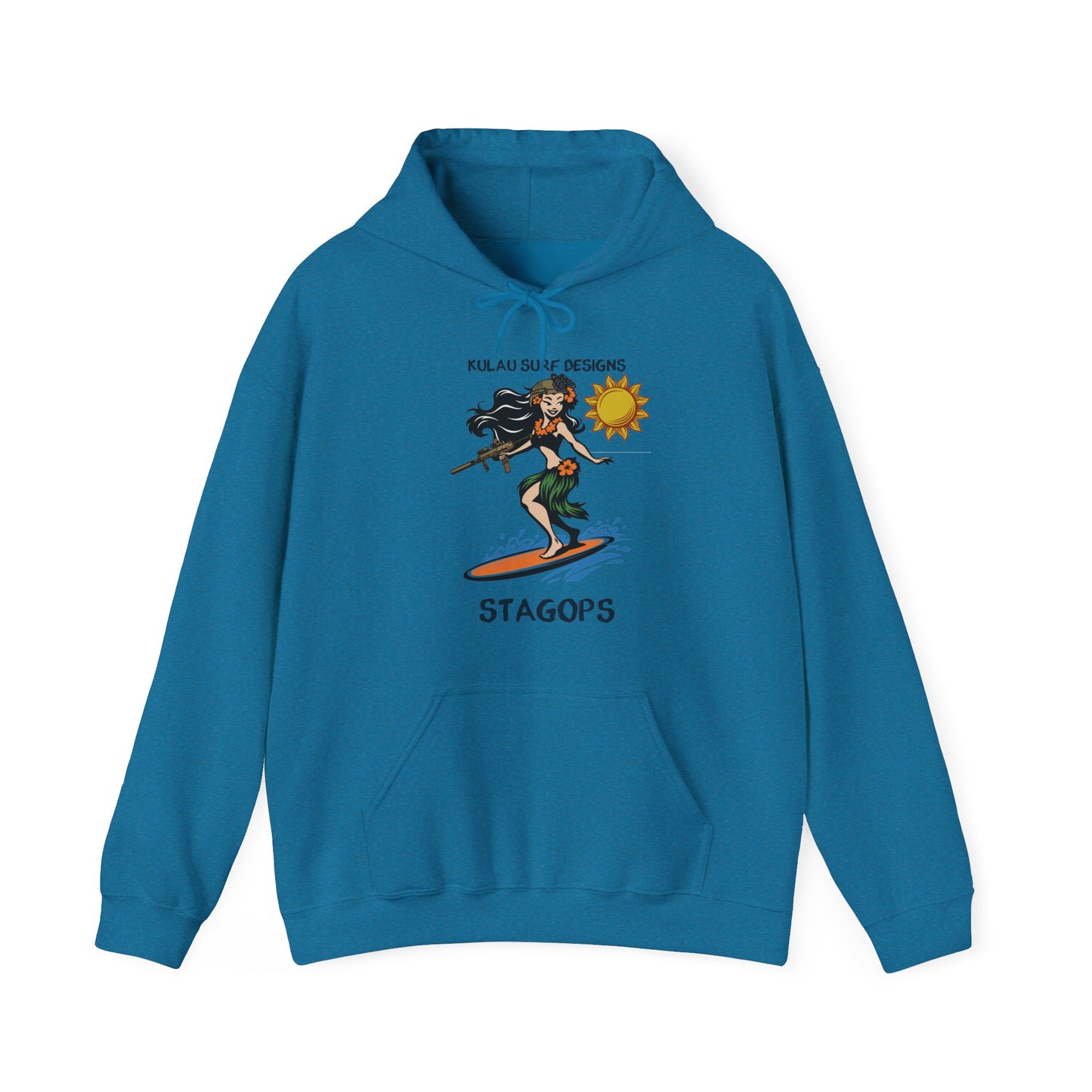 KULAU SURF RAIDERS HOODIE (double sided print) (EXCLUSIVE*)