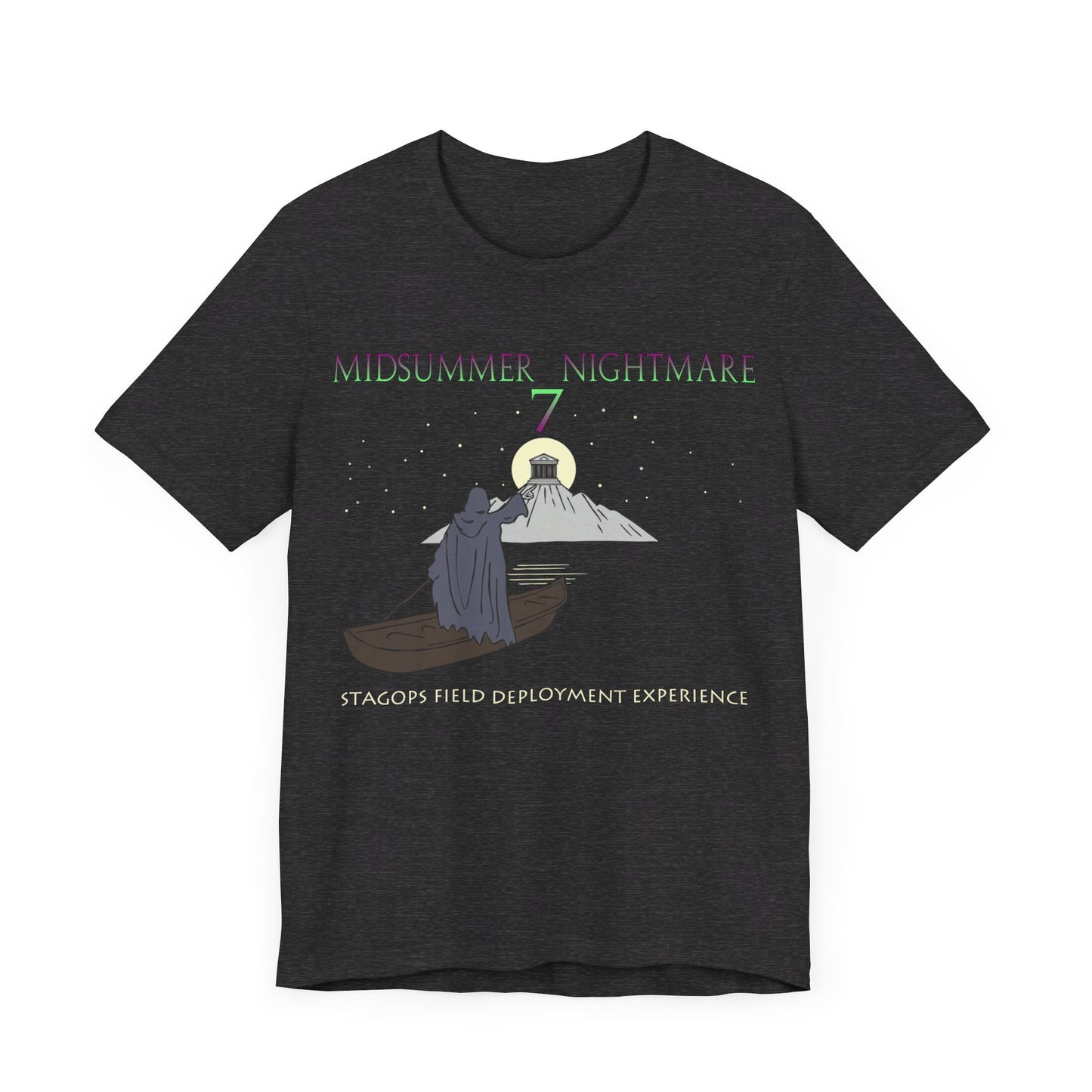 Midsummer Nightmare 7 tee (Aurora Gradient)