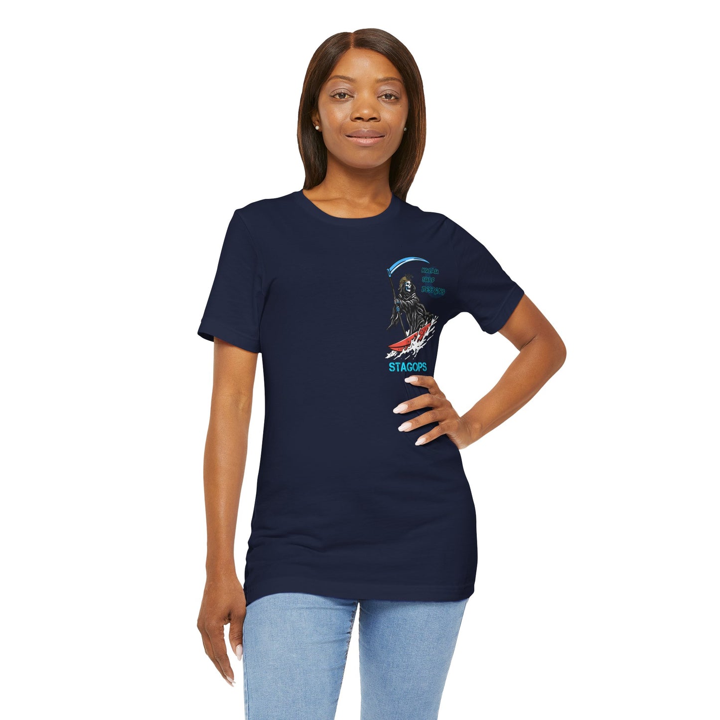 KULAU SURF DESIGNS double print (Front & Back) Tee EXCLUSIVE