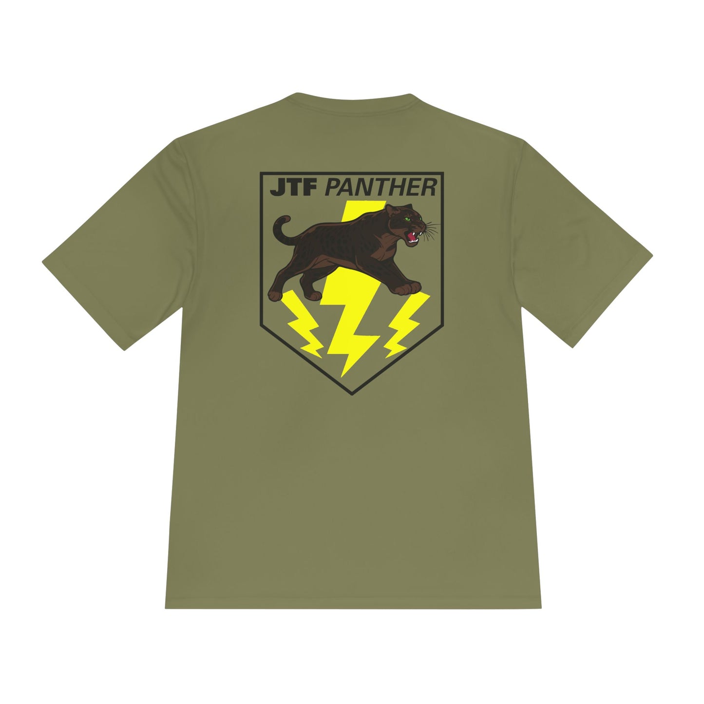JTF PANTHER Moisture Wicking Tee (2 sided print)