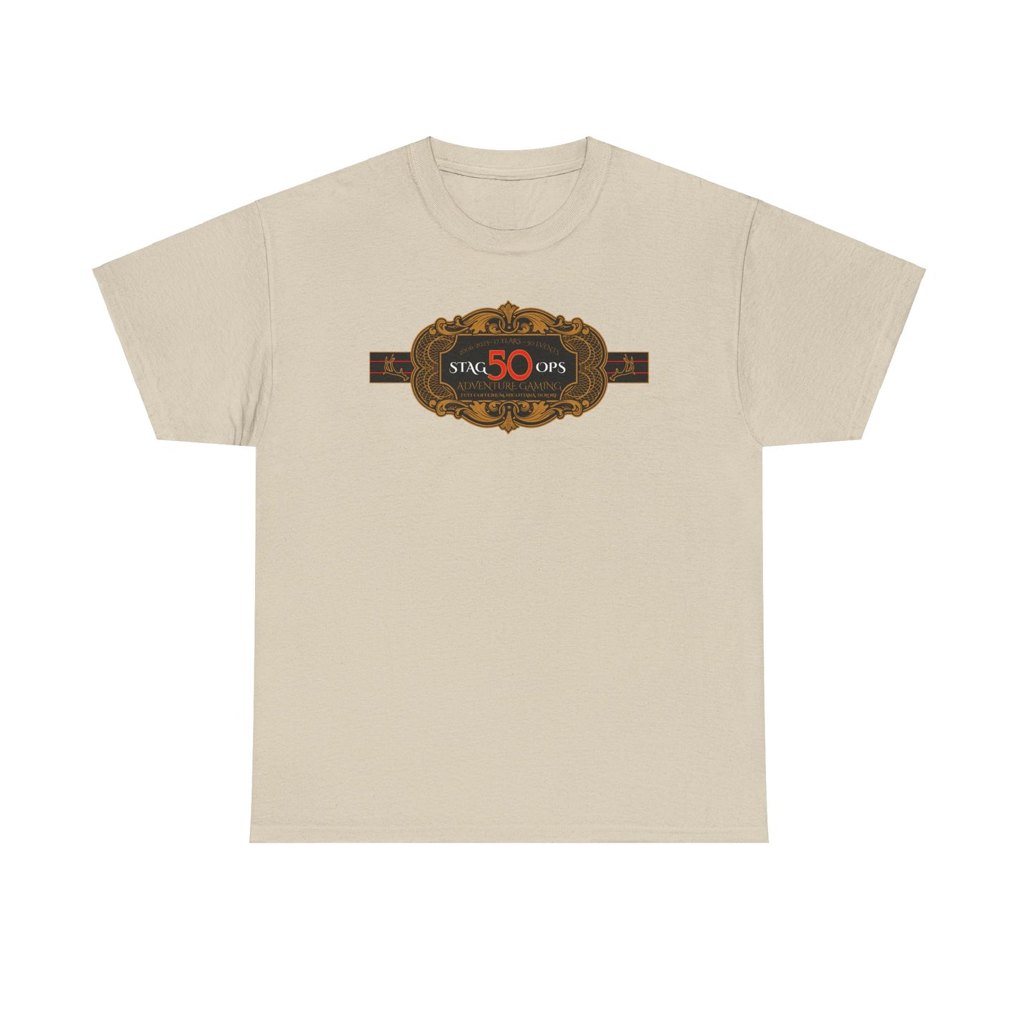 VICE collection- 2023, 50 Event "Cigar Band" Heavy Cotton Tee