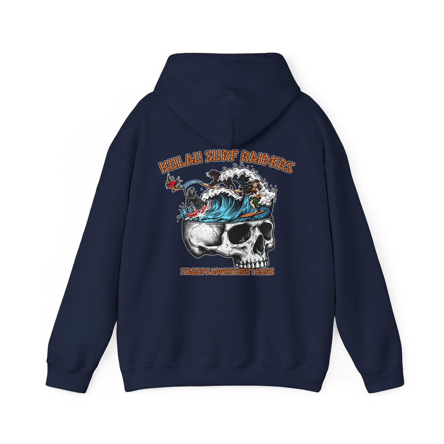KULAU SURF RAIDERS HOODIE (double sided print) (EXCLUSIVE*)