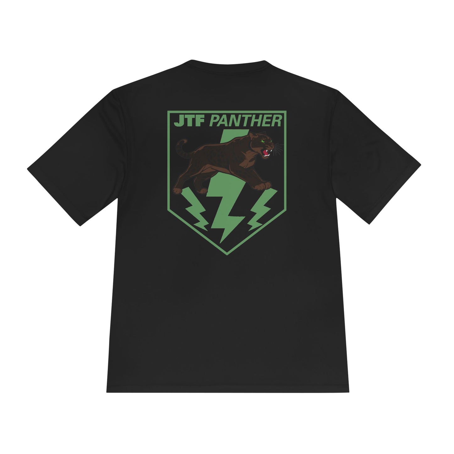 JTF PANTHER Moisture Wicking Tee (2 sided print)