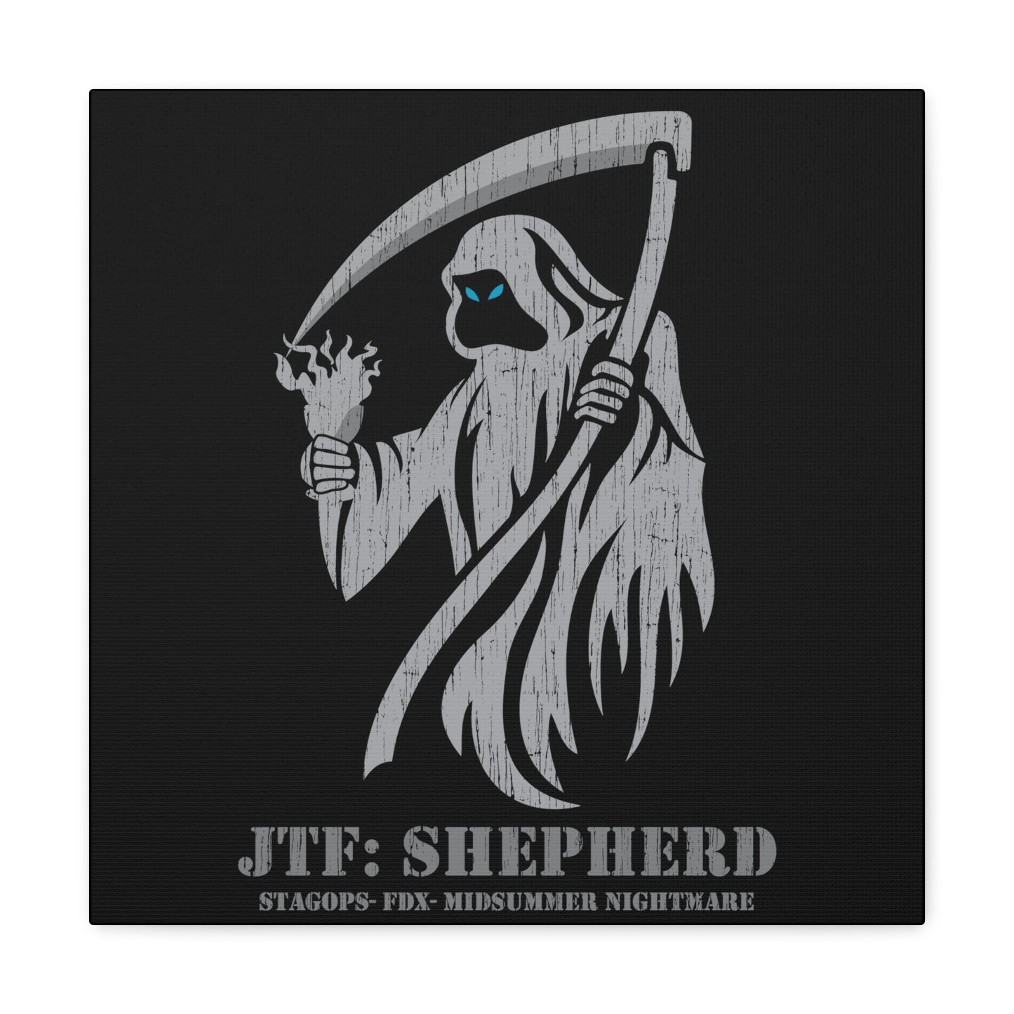 JTF SHEPHERD- "GHOST" Canvas Gallery Wrap