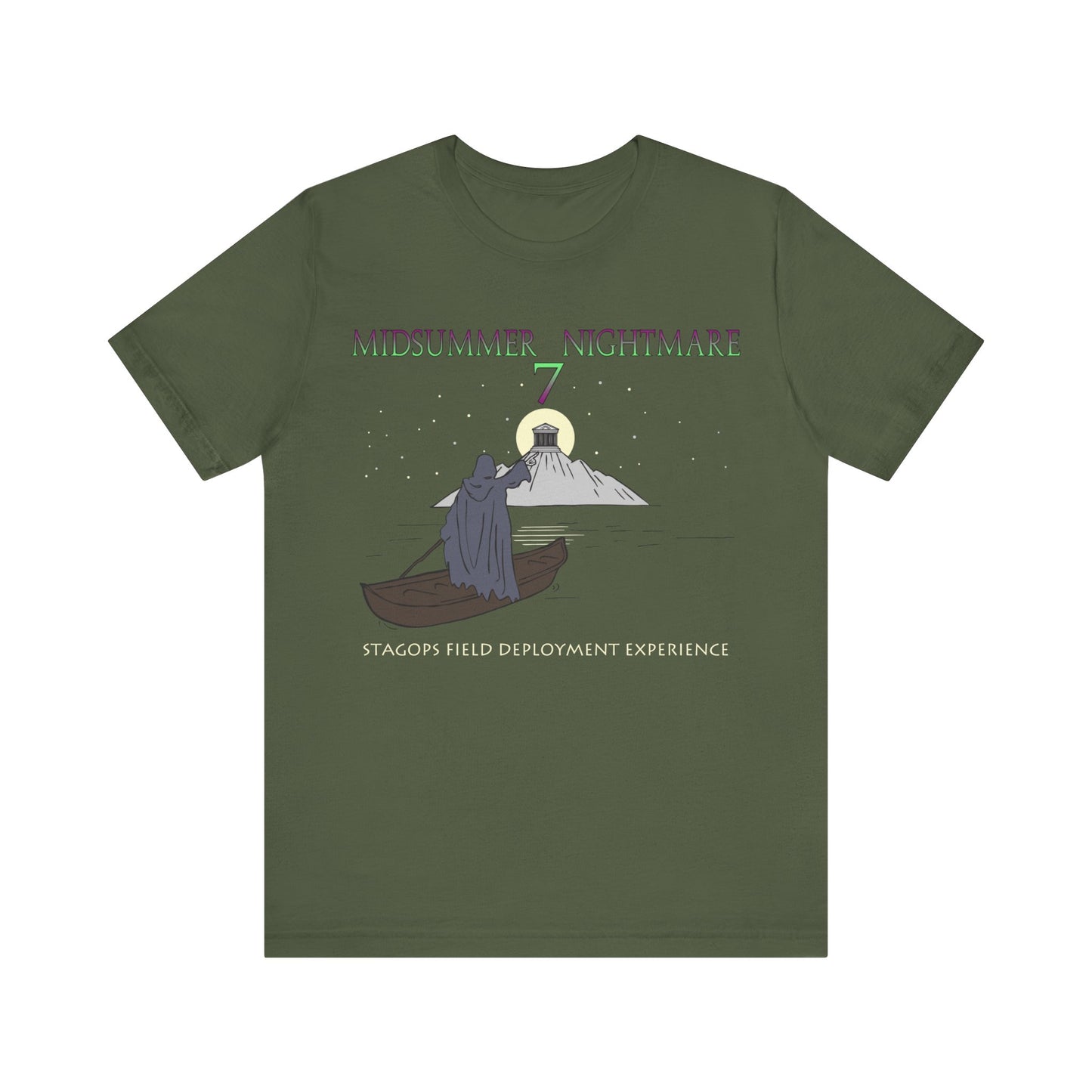 Midsummer Nightmare 7 tee (Aurora Gradient)