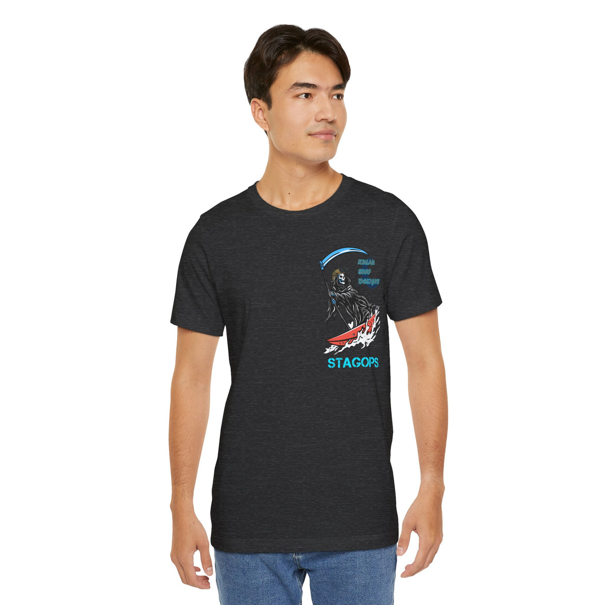 KULAU SURF DESIGNS double print (Front & Back) Tee EXCLUSIVE