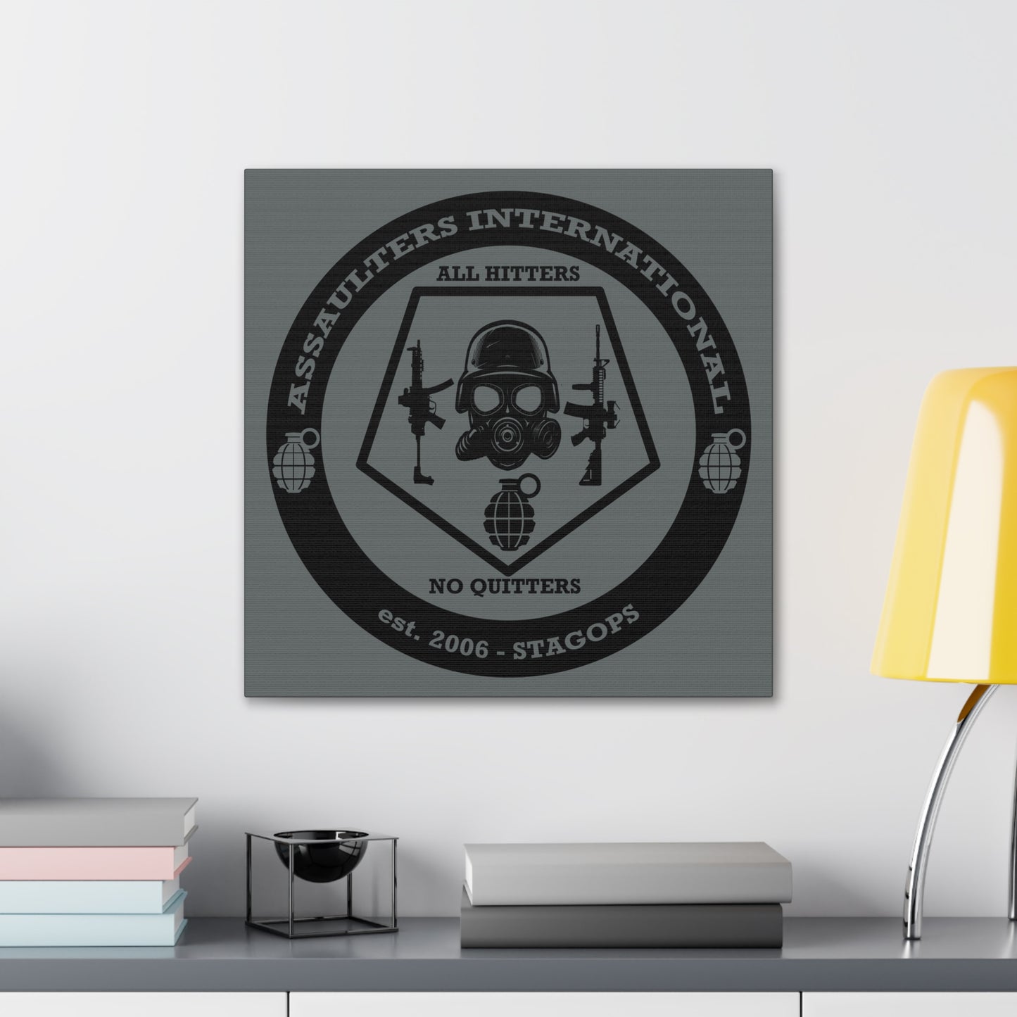 International Assault Workers Union Canvas Gallery Wrap