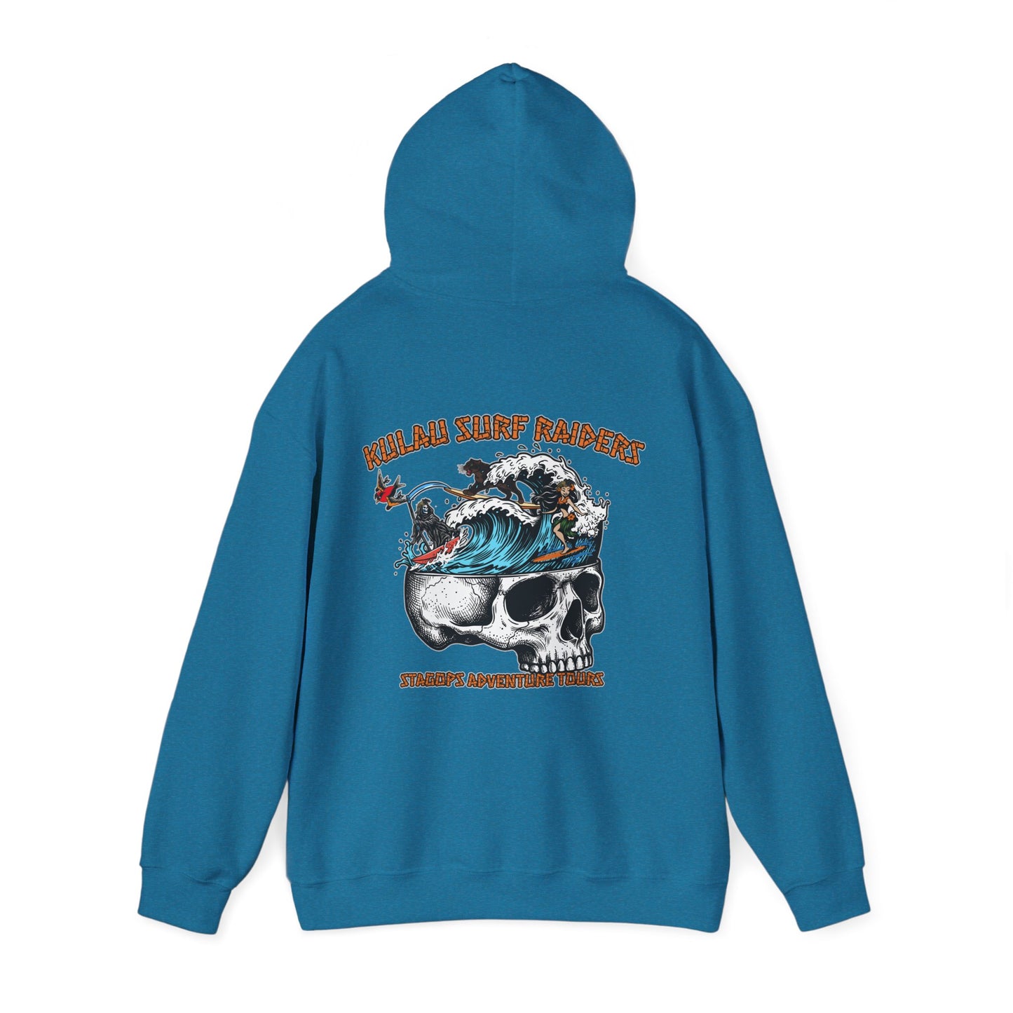 KULAU SURF RAIDERS HOODIE (double sided print) (EXCLUSIVE*)