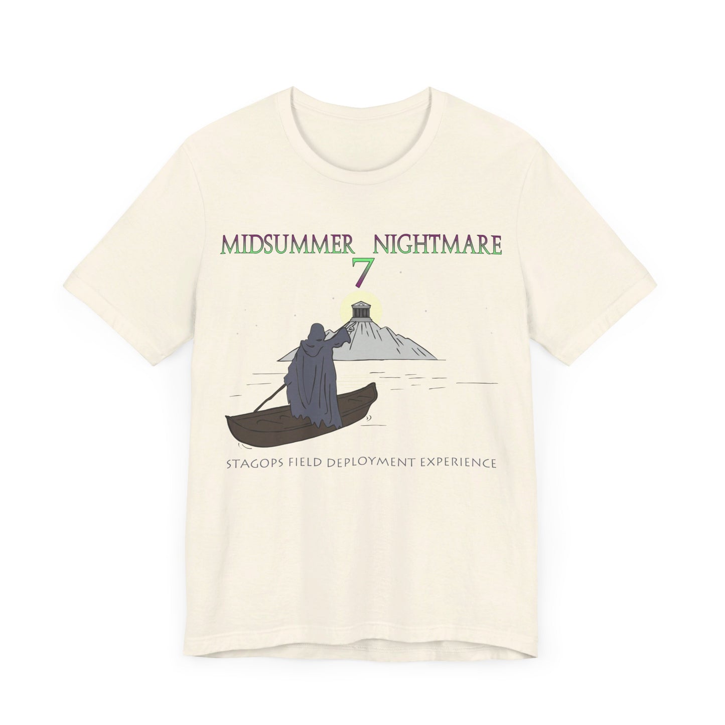 Midsummer Nightmare 7 tee (Aurora Gradient)