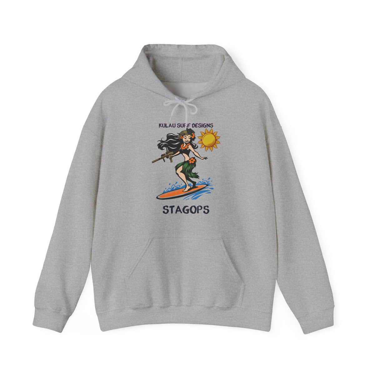 KULAU SURF RAIDERS HOODIE (double sided print) (EXCLUSIVE*)
