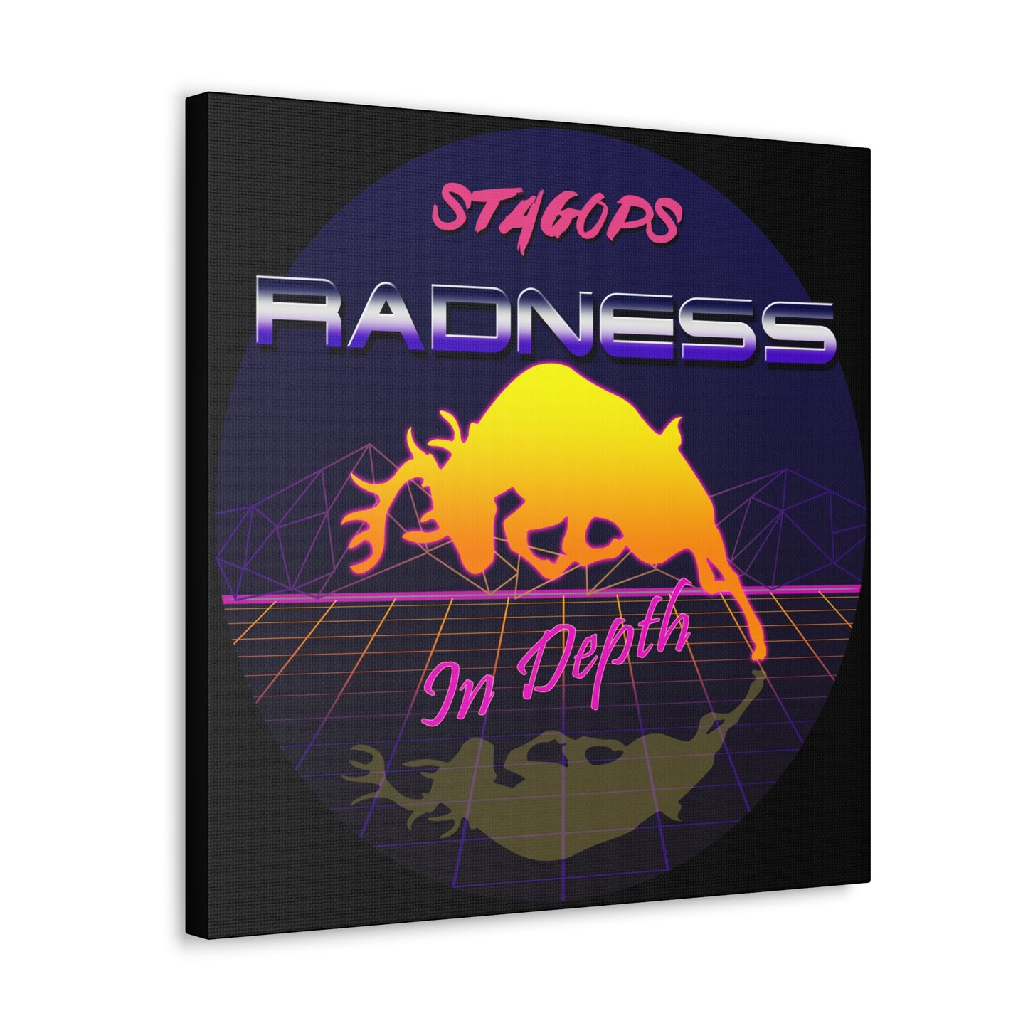 Radness in Depth Canvas Gallery Wrap