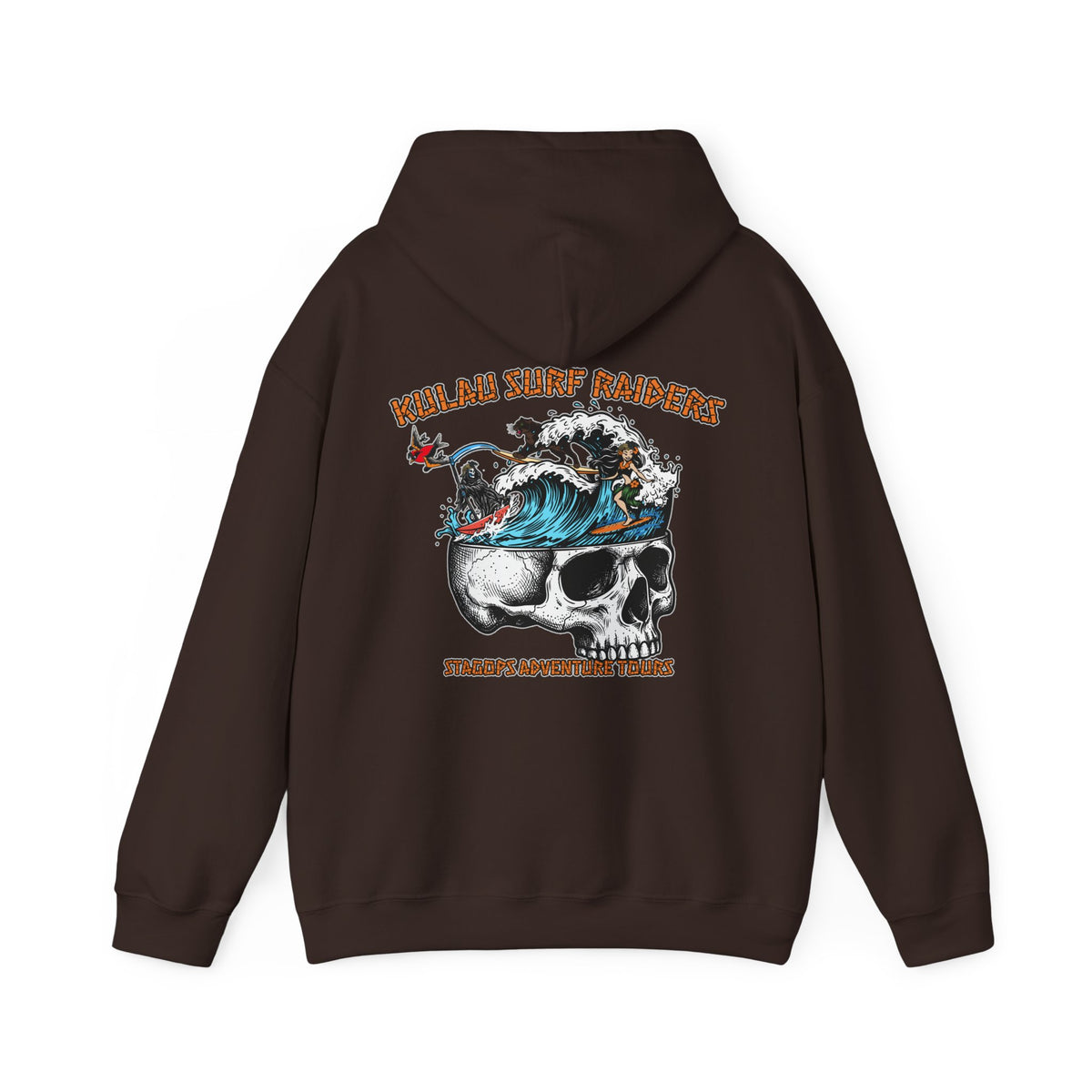 KULAU SURF RAIDERS HOODIE (double sided print) (EXCLUSIVE*)