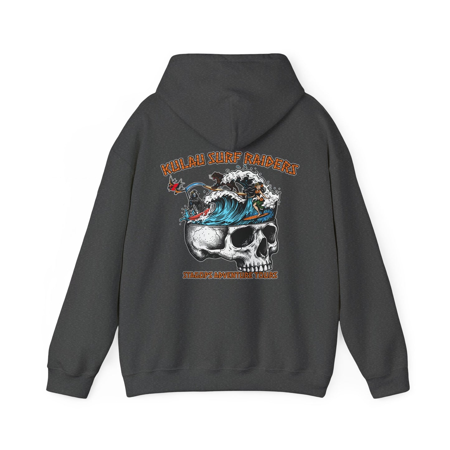 KULAU SURF RAIDERS HOODIE (double sided print) (EXCLUSIVE*)