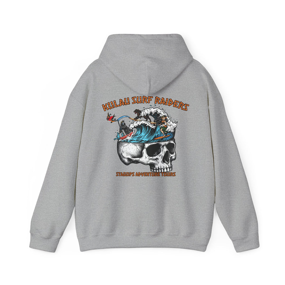 KULAU SURF RAIDERS HOODIE (double sided print) (EXCLUSIVE*)